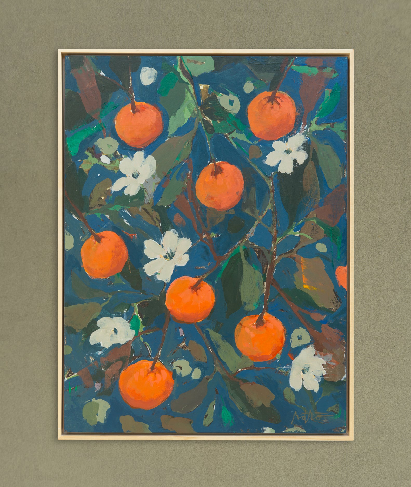 Orange Tree III – Rachel Roe Art