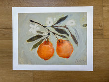 Load image into Gallery viewer, Orange Branch Print

