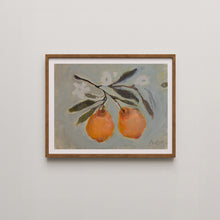 Load image into Gallery viewer, Orange Branch Print
